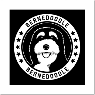 Bernedoodle Fan Gift Posters and Art